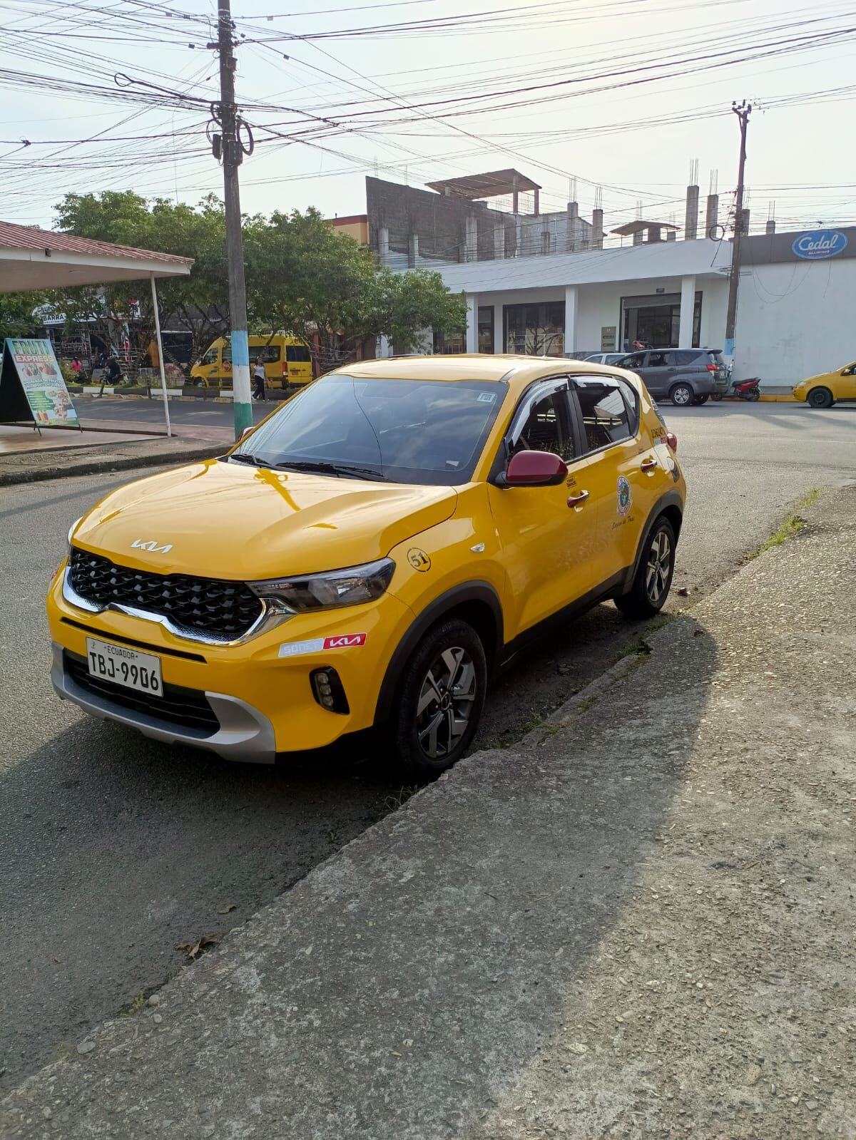 Unidad de taxi afiliada
